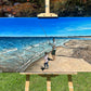 Custom daddy-daughter beach portrait 20x30