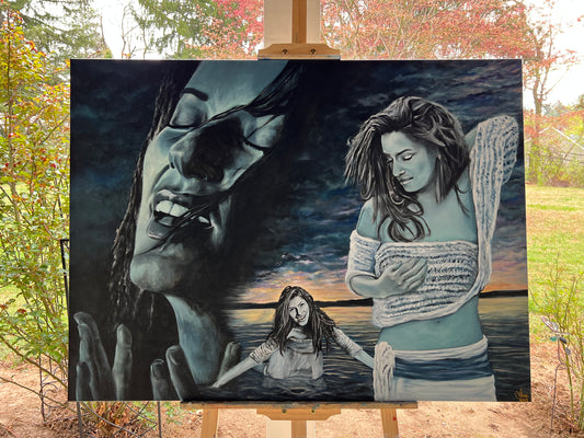 Custom 30x40 Shania Twain collage