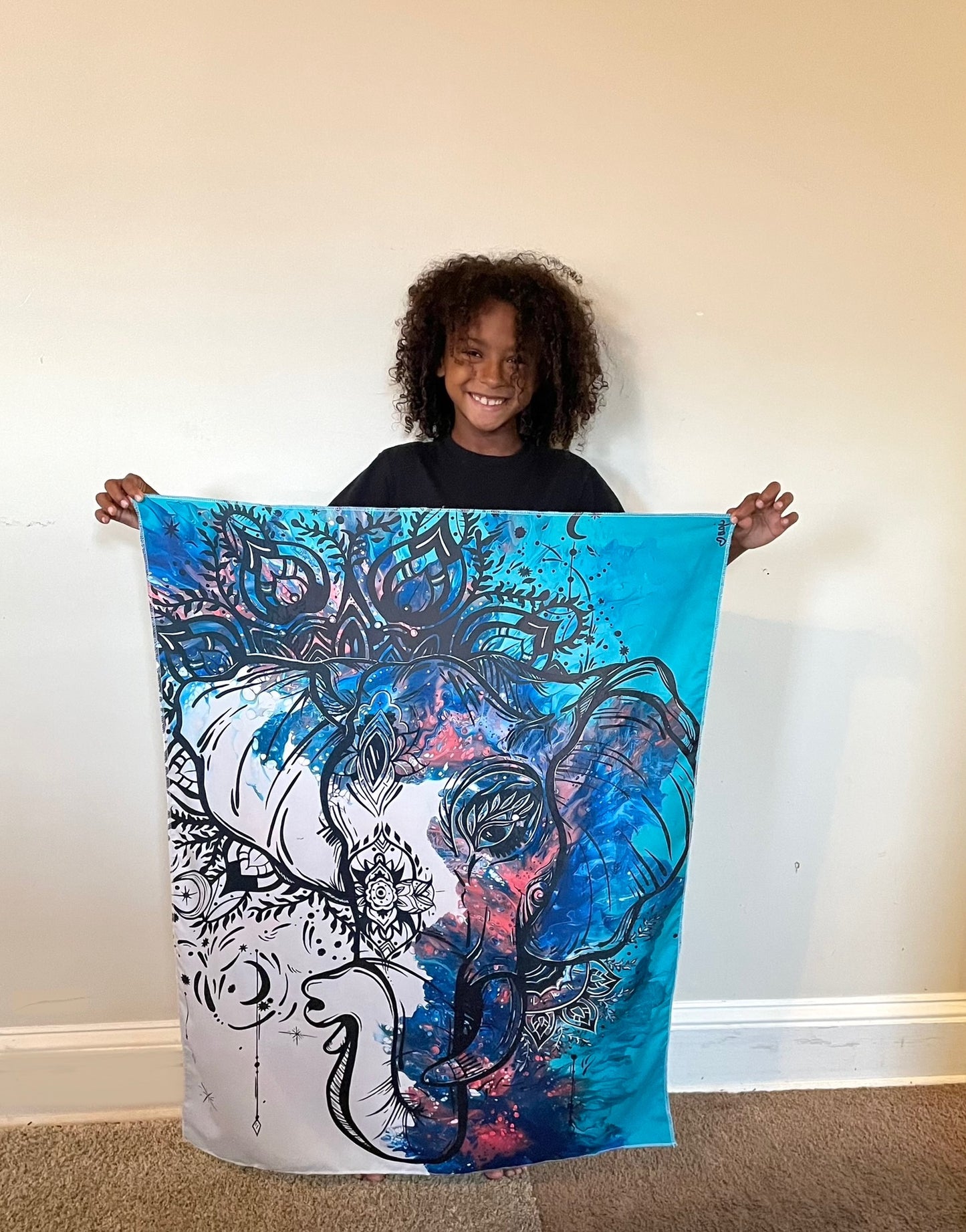 3Ft x 2.5Ft Printed ArtbyAgi Tapestry