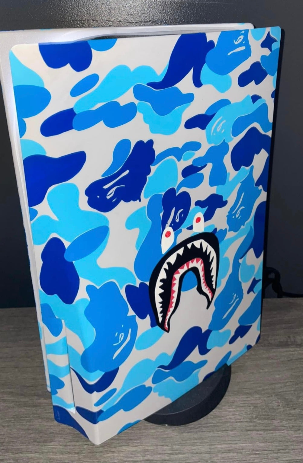 Custom “Bape” PS5 cover