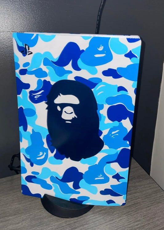 Custom “Bape” PS5 cover