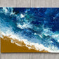 “Textured Beach" Acrylic Art 18x24